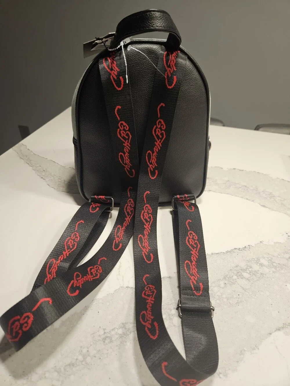 NEW Ed Hardy Light Denim Wash Mini Backpack